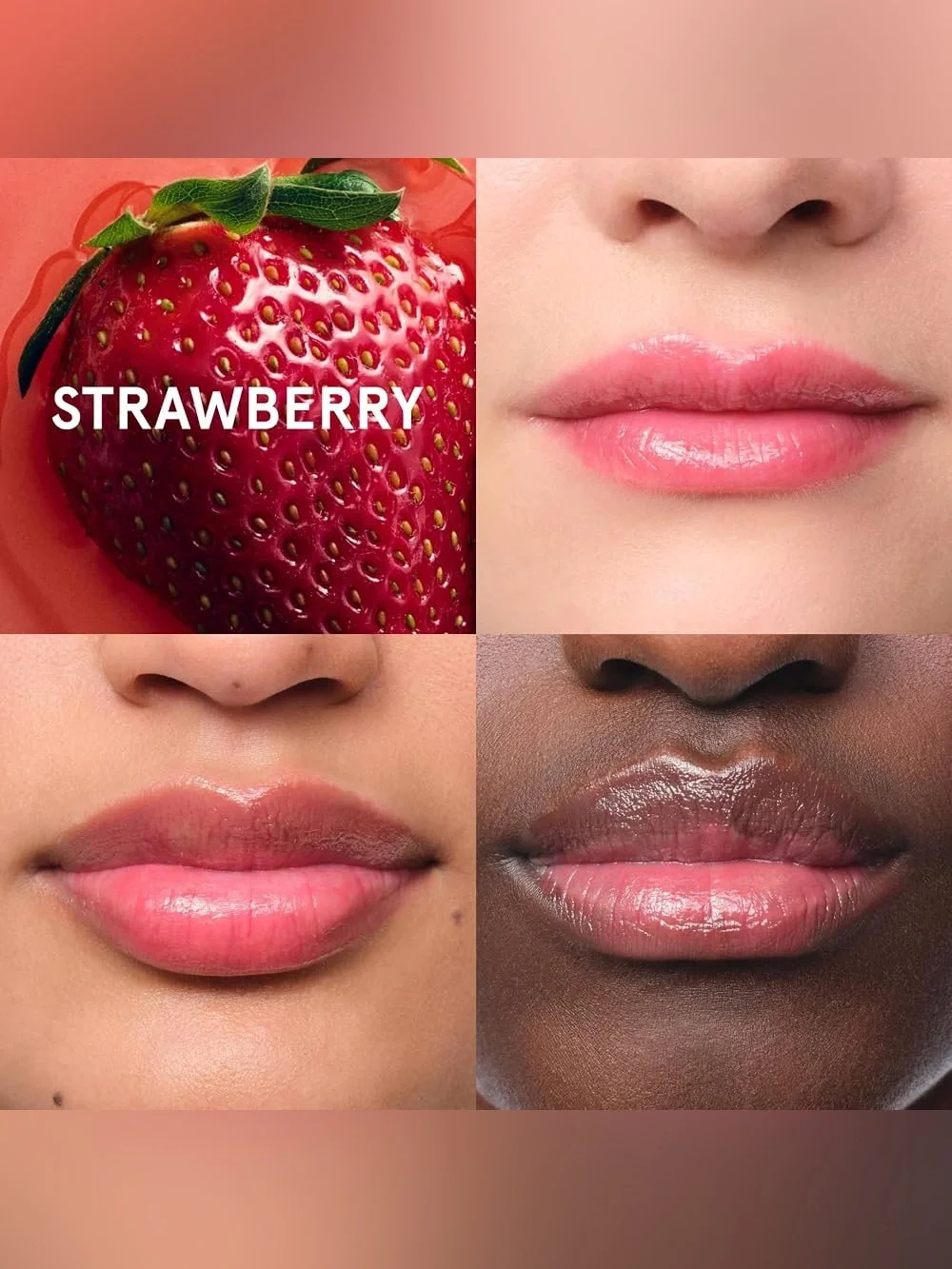 Glossier Strawberry Balm Dotcom — Bright Pink Tube